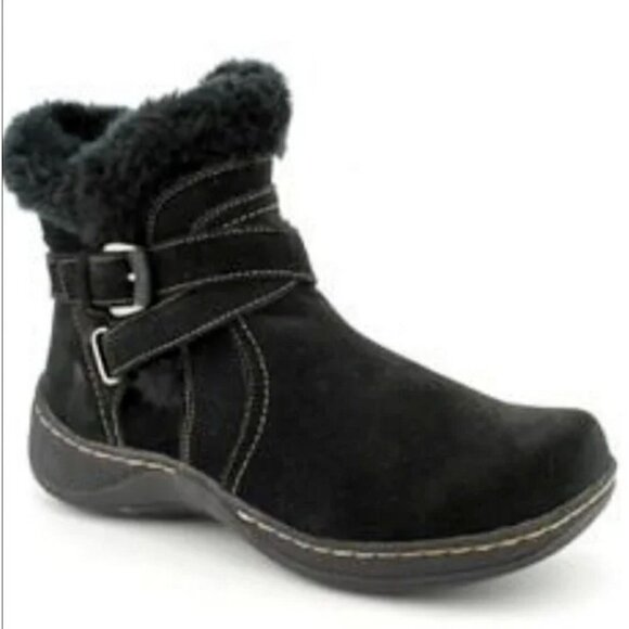 Baretraps Eryn Womens Size 6 Black Regular Suede Winter Boots - Picture 1 of 12